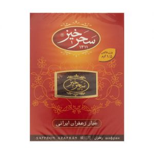 زعفران ایرانی سحرخیز وزن 1.5 گرم
