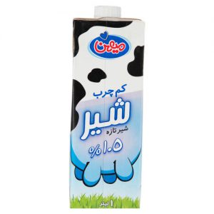 شیر کم چرب میهن حجم 1 لیتر