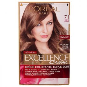 کیت رنگ مو لورآل مدل Excellence شماره 7.1