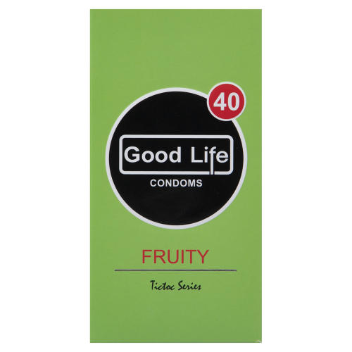 کاندوم گودلایف مدل Fruity بسته 12 عددی