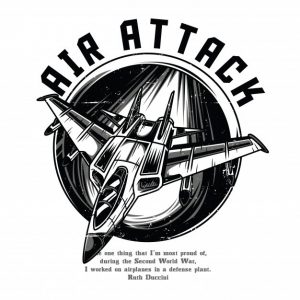 حمله هوایی سیاه و سفید | Air attack black and white