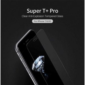 محافظ صفحه نمایش شیشه ای نیلکین مدل Super T+Pro Clear Anti-Explosion مناسب برای گوشی موبایل Apple Iphone 7plus/6plus