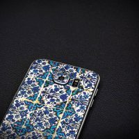 برچسب تزئینی ماهوت مدل Traditional-tile Design مناسب برای گوشی Samsung S6 Edge