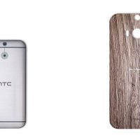 برچسب تزئینی ماهوت مدل Walnut Texture مناسب برای گوشی HTC M8