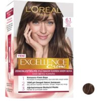 کیت رنگ مو لورآل مدل Excellence شماره 6.1 بلوند تیره