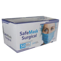 ماسک سه لایه جراحی کش‌دار ۵۰ عددی SAFE MASK